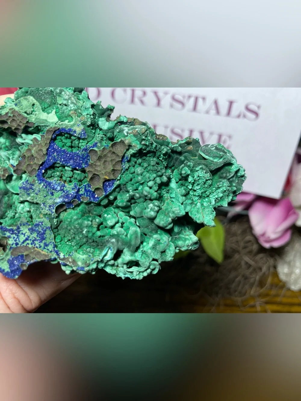 Raw Malachite & Azurite